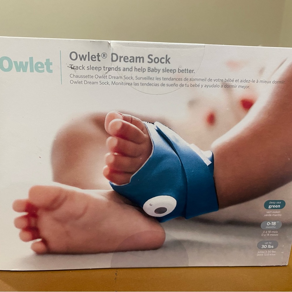 Owlet dream sock